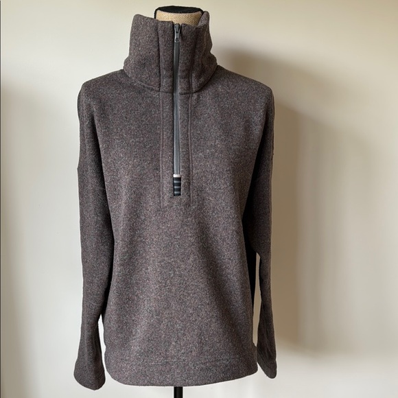 Stio Dark Gray Quarter-Zip Sweatshirt - Picture 5 of 8